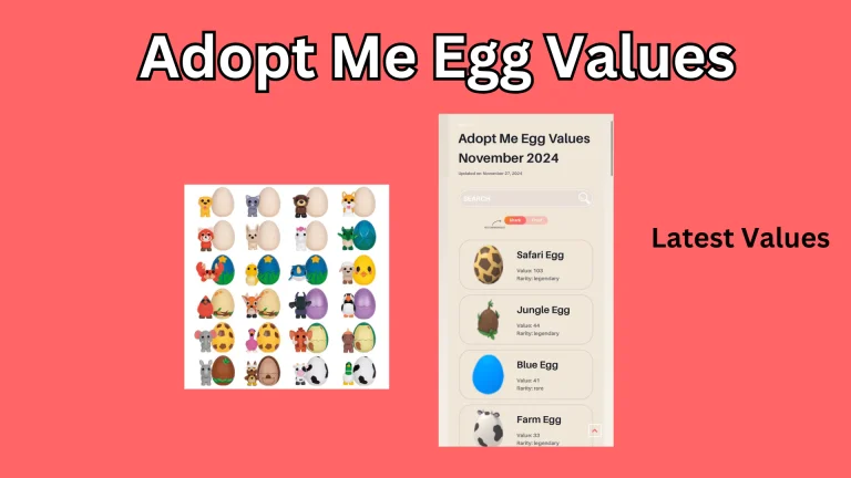 Adopt Me Egg Values April 2025